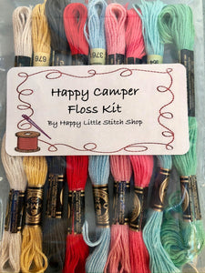 Floss Kit - Happy Camper by Flamingo Toes