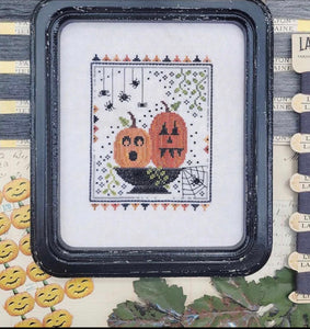 Two Pumpkins Bright by Hello From Liz Mathews