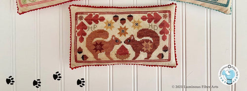 Friendship Series - Stashing Squirrels by Luminous Fiber Arts