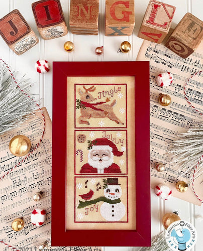 Jingle Jolly Joy by Luminous Fiber Arts