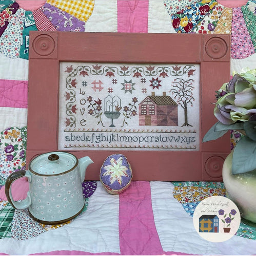 Love - Spring at Pansy Patch Manor by Pansy Patch Quilts and Stitchery