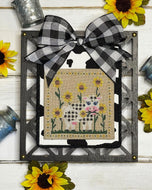 Bovine Plaid by Little Stitch Girl