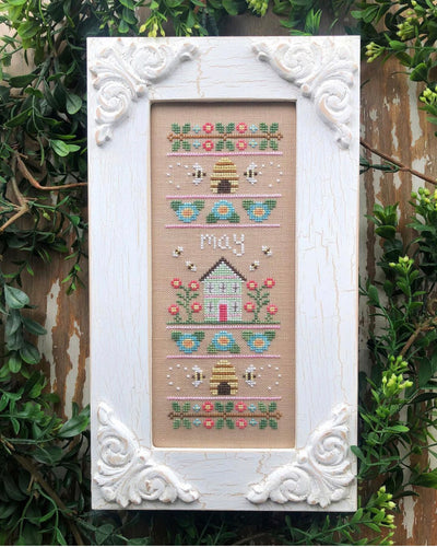 Sampler of the Month - May by Country Cottage Needleworks