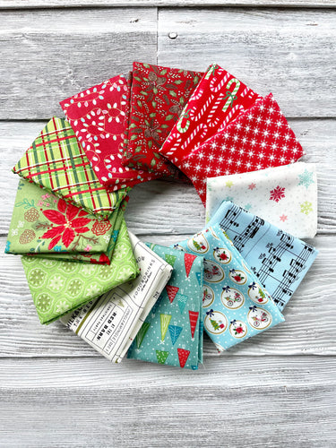 Fat Quarter Friends with Riley Blake Designs - Christmas