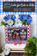 Let's Go Ride a Bike - Through the Garden Gates by Stitching with the Housewives