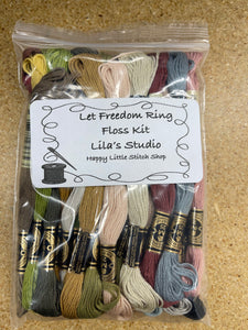 Floss Kit - Let Freedom Ring by Lila's Studio