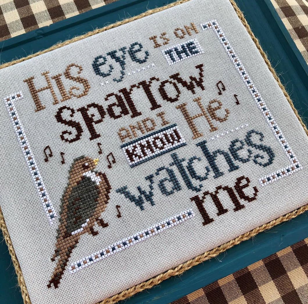Singing Sparrow by Sweet Wing Studio