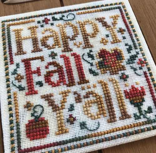 Happy Fall Y'All by Sweet Wing Studio