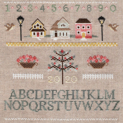 Peachtree Park Sampler by Sweet Wing Studio