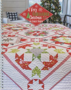 A Very Coriander Christmas Quilt Book by Corey Yoder
