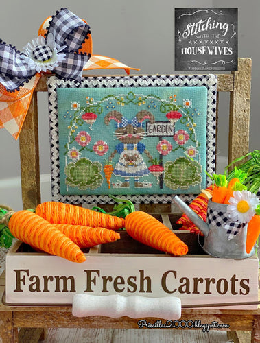 Bunny Garden by Stitching With the Housewives