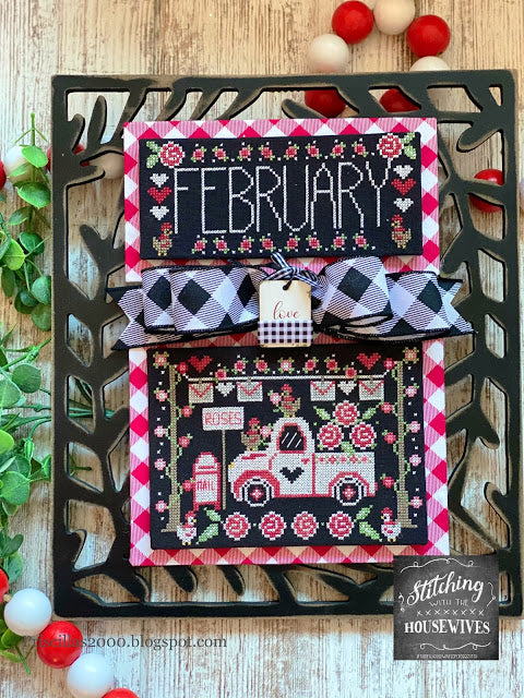 Truckin' Along - February by Stitching With the Housewives