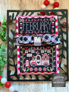 Truckin' Along - February by Stitching With the Housewives