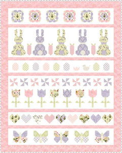 Sweet Spring Row Quilt Kit by Beverly McCullough