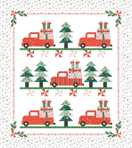 Vintage Christmas 2 Quilt Kit by Jill Howarth