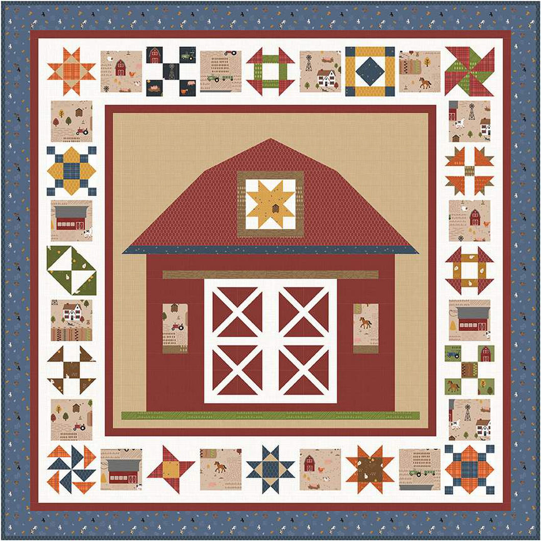Barn Quilts Quilt Kit by Jennifer Long