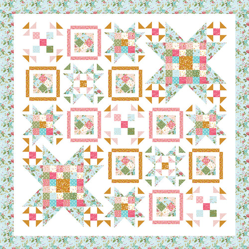 RESERVATION - Swinging on a Star Quilt Kit by Beverly McCullough