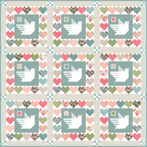 Lovey Dovey Quilt Kit by Lella Boutique