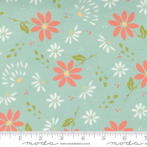 Seashore Drive - Bliss Floral Sky by Sherri and Chelsi