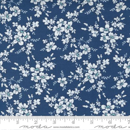 Morning Light - Mayflower Floral Bluebird by Linzee Kull McCray