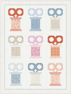 Scissors and Spools Quilt Kit by Aneela Hoey