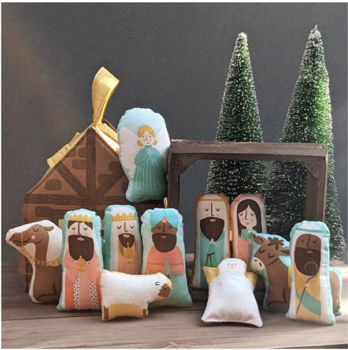 Joyful Joyful Nativity Panel by Stacy Iest Hsu