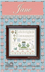 Pride and Prejudice - Jane Cross Stitch Pattern by Pine Mountain Designs