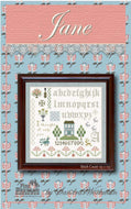 Pride and Prejudice - Jane Cross Stitch Pattern by Pine Mountain Designs