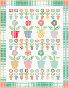 Gingham Garden Quilt Kit by Lori Holt