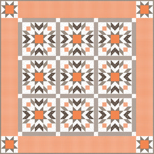 Gingham Star Quilt Kits by Lori Holt