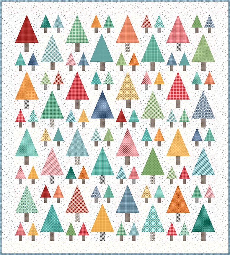 Plaid Pines Quilt Kit by Lori Holt