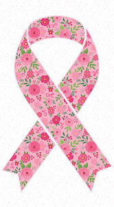 Strength in Pink Ribbon Panel by Riley Blake Designs