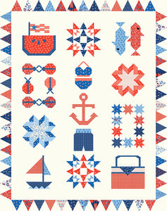 Summer Sampler Quilt Kit by Sandy Gervais