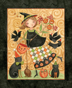 Halloween Whimsy Panel by Teresa Kogut