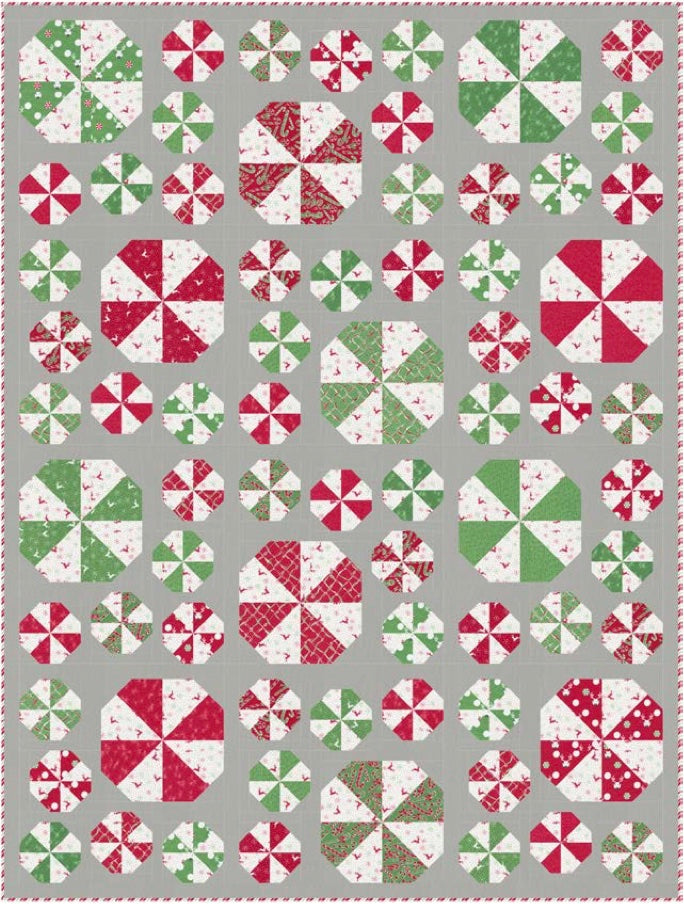 Peppermint Swirl Quilt Kit by Me and My Sister Designs – Happy Little  Stitch Shop