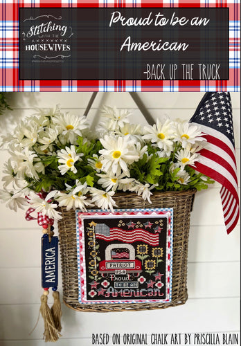 Proud to be an American by Stitching with the Housewives