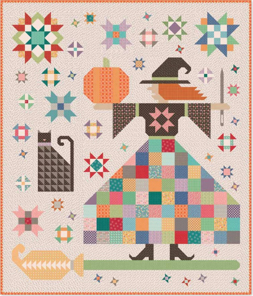 RESERVATION - The Quilted Witch Quilt Kit by Lori Holt