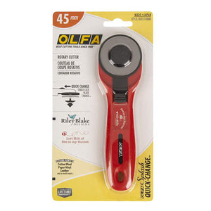 Olfa Quick-Change 45mm Rotary Cutter with Lori Holt
