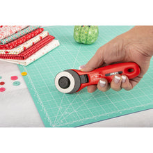 Load image into Gallery viewer, Olfa Quick-Change 45mm Rotary Cutter with Lori Holt