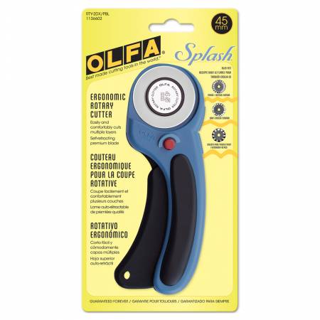 Olfa Rotary Cutter - 45mm in Pacific Blue