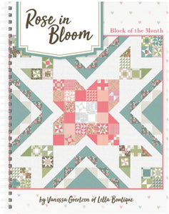 Rose in Bloom Quilt Book by Lella Boutique