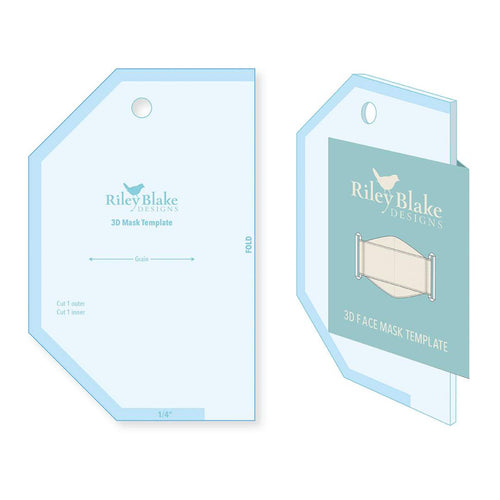 3D Face Mask Template by Riley Blake Designs