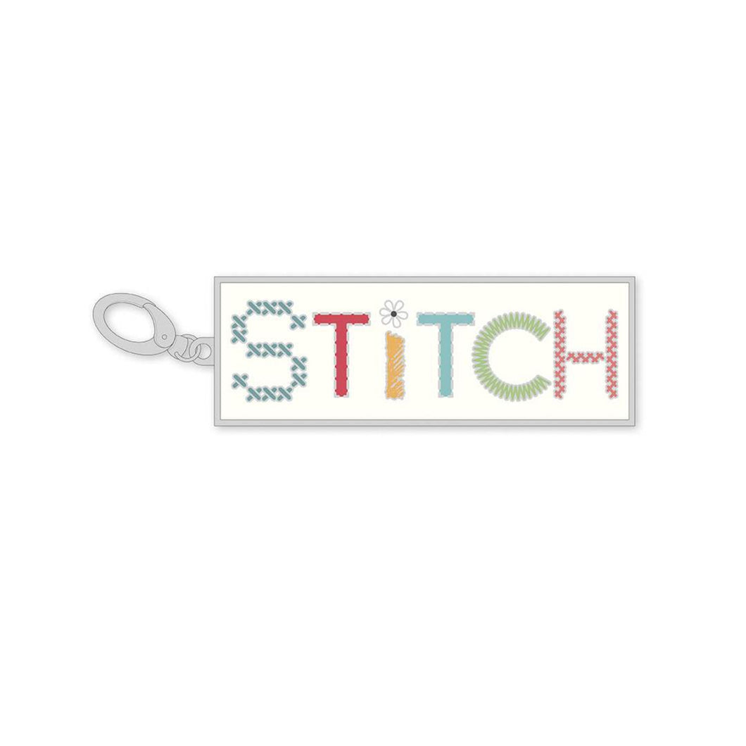 Stitch Enamel Key Chain by Lori Holt