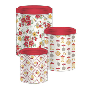 Cook Book Kitchen Canisters by Lori Holt