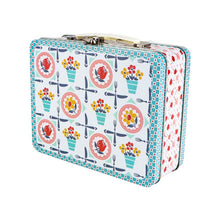 Load image into Gallery viewer, Cook Book Vintage Metal Lunch Box by Lori Holt