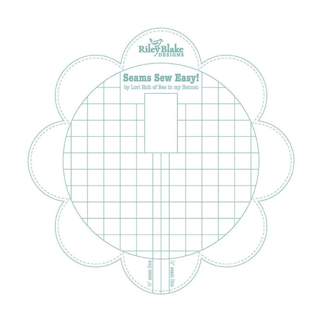 Seams Sew Easy Seam Guide - Sea Glass by Lori Holt