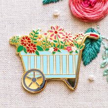 Load image into Gallery viewer, Needle Minder - Spring Wheelbarrow by Beverly McCullough