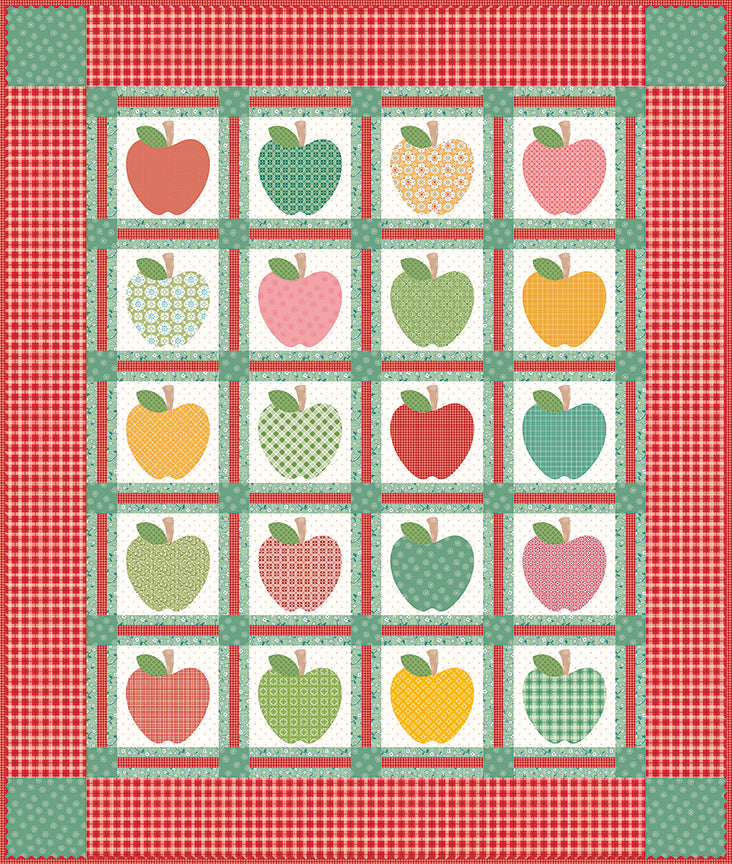 Vintage Apples Quilt Kit by Lori Holt