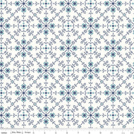 Bee Plaids - Wide Back Homemade Denim by Lori Holt