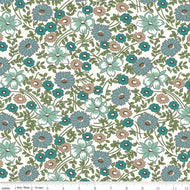 Prairie - Wide Back Prairie Flower Teal by Lori Holt